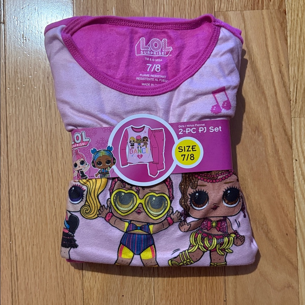 L.O.L. Surprise! Pink Kids Pajama Set